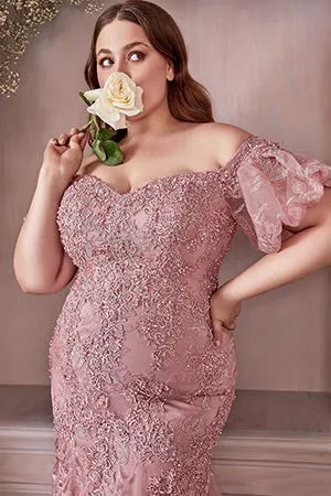 Bell Sleeves Off shoulder Mermaid Gown