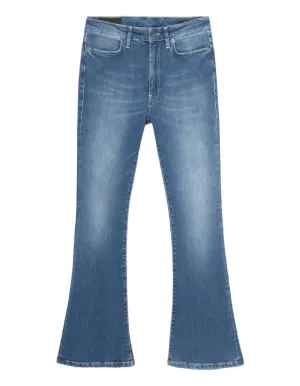 Jeans mandy super skinny bootcut in denim stretch