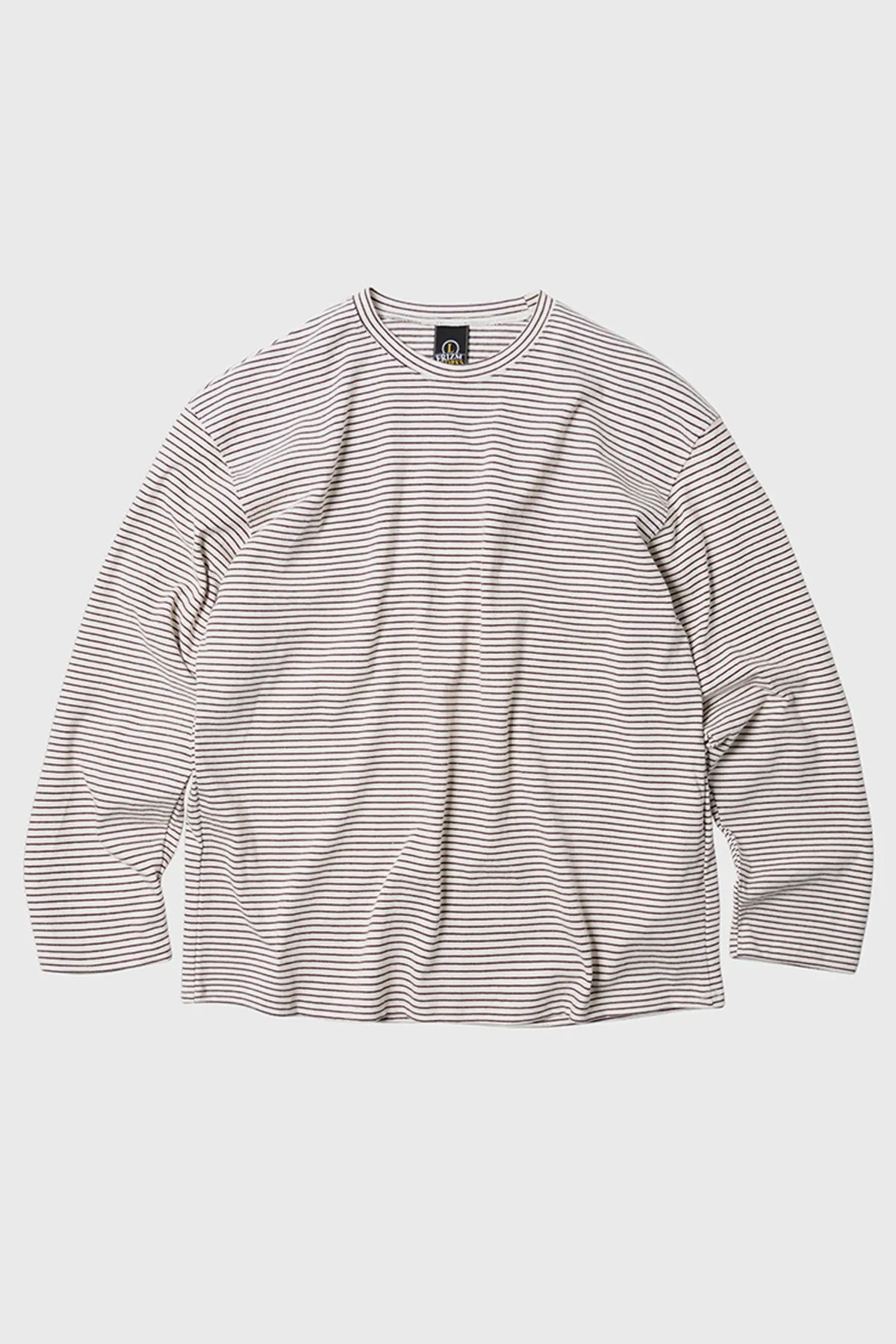 Stripe Oversized Relaxed Tee - Ivory